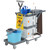 Commercial Traditional Janitorial 2 Cabinet Cleaning Cart, 3 Shelves Housekeeping Caddy with VinylBag and Cover Lid for Office, Hotels, and Apartment, Gray