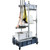 Rolling Cleaning Cart with Mop & Broom Organizer ， Convenient Storage Cart for Janitorial Supplies, Tools, and Cleaning Equipment ， Floor Cleaning Station with Wheels for Housekeeping, Garage &Garden