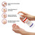 Latalia Unscented Hand Sanitizer Spray Refill Pack of 96 | 6.67 Fl oz with 80% Alcohol Bulk Hand Sanitizer Travel Size | Hand Sanitizing Spray For Quick Dry Hand