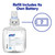 PURELL Advanced Hand Sanitizer Green Certified Foam, Fragrance Free, 1200 mL Foam Hand Sanitizer Refill for PURELL CS8 Automatic Sanitizer Dispenser (Pack of 2) – 7851-02