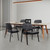 CLATINA Big & Tall 400 lbs Waiting Room Guest Chair Set of 4, Leather Office Reception Chair No Wheels with Backrest Wide Seat and Padded Arms for Home Lobby Conference Waiting Room Office, Black