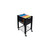 Vertiflex VF53000 InstaCart File Cart, 14-1/4w x 28-1/2d x 27-3/4h, Black