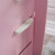 Legaré Furniture Children's Desk with Shelves and File Cart Set for Kids, Princess Series Desk for Bedrooms, Pink and White