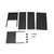 MhdunueSK Rolling File Carts with Wheels Hanging Files, Rolling File Cart for Hanging Files, Mobile File Cabinet for A4/Letter/Legal Size (Black, 27.6 * 14.6 * 23.6in)