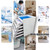 INTSUPERMAI Dental Assistant's Mobile Cart 5 Drawers Mobile File Cabinet with 2 Storage Trays Dental Clinic Stainless Steel Storage Cabinet Assistant's Alabama Dental Cart for Office Hospital Salon