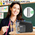 AFMAT Electric Pencil Sharpener for Classroom, 6 Holes, Cordless & Rechargeable, Super Fast, Auto Stop, 10K+ Uses, Heavy Duty Pencil Sharpener for 6-11mm No.2/Large/Colored Pencils PSD4(Black)