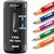 AFMAT Electric Pencil Sharpener, Auto in & Out, 5 Nibs, 7K+ Uses, Fully Automatic Pencil Sharpener for Classroom, Rechargeable Hands-Free Sharpeners for Jumbo/Colored Pencils (φ6.5-12mm) PSC3(Black)