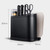 ZUIAI Smart Machine Electric Pencil Sharpener Storage Holder 4 Functions in Multifunctional Kitchen Care Machine(D)