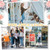 CroBlissful White 50" Easel Stand for Wedding Sign Adjustable 3Tier Height Display Easel with Chain Heavy Duty Floor Tripod for Welcome Wedding Sign Painting Canvas Baby Shower Party Poster (Metal)