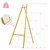 Fatilin 43.5" Gold Easel Stand for Sign, Heavy Duty Easel 4-Tier Adjustable Metal Floor Display Easel for Wedding Signs, Welcome Signs, Posters, Mirrors, Pictures, Art, Parties & Paintings