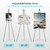 MEEDEN 6Pcs Easel Stand for Sign: 63" Art Metal Easels for Display with Bag - Portable Foldable Instant Tripod Easel Sign Stand for Wedding, Painting Canvas, Presentations, Posters