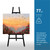 Somime A - Frame Wooden Display Easel - Adjustable Lyre Beechwood Studio Easel Stand Holding Canvas Up to 90", Inclinable Artist Floor Painting Easel for Artwork Painting, Black