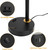 Desk Lamp with Dual USB Charging Port, Heavy Duty Metal Table Lamp, 340 Degree Swivel Arms, Easy Assembly with Cord Guide, Reading Lamp for Home Office Bedroom, Black & Gold (Bulb Not Included)