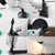 PSDSSHIIS Industrial Desk Lamp Metal Modern Table Lamp 22", Adjustable Neck (4000K) with Adjustable Switch, Ideal for Office Desk Bedroom Bedside Lamps Study Room Living Room Side Table (Sand Black)