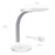 Verilux HappyLight Duo - 2-in-1 Light Therapy & Task Desk Lamp - UV-Free Full Spectrum LED, 10,000 LUX, Adjustable Brightness and Color, Flexible Gooseneck, and Integrated USB Charging Port