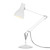 Anglepoise Type 75 Desk Lamp | Adjustable Aluminum Matt Paint Finish Cast Iron Base Integrated Shade Switch for Home Decor Essentials Study Bedroom Office Light (Alpine White)