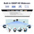 CZUR StarryHub Video Conferencing System, 2200 ANSI Lumens Short Throw Projector + HD 1080P Conference Room Camera with Auto Framing + 6 AI-Driven Microphones + Conference Speakers