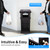 Seoqudcty Commercial Outdoor Trash Can, Heavy Duty Stainless Steel Garbage Bin with Lock & Ashtray, 35.4in Tall for Parks, Offices, High-Traffic Areas