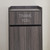 Restaurant Trash Can Cabinet, Commercial Trash Cans 40 Gallon Wooden Trash Can and Garbage Receptacle with Tray Holder, Door, Large Trash Bin for Restaurants, Cafeteria, Kitchen, Office, School, Gray