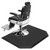 Lanstics 4’x5’ Salon Floor Mat for Anti Fatigue Barber Shop Chair Mat for Circle Chair Base Hair Stylist Beauty Floor Mats Thick Polygon Office Comfort Floor Mat for Salon & Barber Supplies