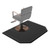OmySalon Salon Mat for Hair Stylist 4’x5’ Anti Fatigue Barber Floor Mat with Round Base, Salon Chair Mat for Hairdresser Standing, Barbershop Beauty Spa Styling Shampoo Equipment