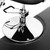 Mefeir 3' x 4' - 1 inch Thick Salon Anti Fatigue Mat for Hair Stylist, Semi Circle Comfort Barber Shop Beauty Floor Mats Under Styling Chair