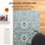 Anji Mountain Rug'd Office Chair Mat for Carpet & Hardwood Floor - Jacquard Woven, Anti-Slip Backing, Low Pile, Floor Protector Desk Chair Mat, Office Rugs for Rolling Chairs (Tabriz - 36" x 48")