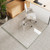 Tempered Glass Chair Mat for Carpet & Hard Floor, 46"x46" Office Chair Mat - Heavy Duty & Scratch Resistant, Non-Slip Pads, Rounded Corners & Polished Edges
