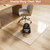 Tempered Glass Chair Mat for Carpet & Hard Floor, 46"x46" Office Chair Mat - Heavy Duty & Scratch Resistant, Non-Slip Pads, Rounded Corners & Polished Edges