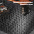 46” x 72” Office Chair Mat for Carpet, 2.2 mm Thick Clear Desk Chair Mat with Non-Slip Grips, Large Floor Protector for Low, Flat Carpeted Floors (Black)