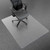 Naturei Office Chair Mat for Carpet, 46” x 72” Computer Chair Mat for Carpeted Floors, Smooth Glide Under Desk Carpeted Floor Protector, Carpet Mat for Home Office (Rectangle)
