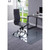 Lorell Tempered Glass Chairmat with Lip, 36" x 48", Clear, 1 Each