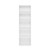 Furinno LUDER Book Shelf, 5-Tier Bookshelf, Bookcase with Open Shelves, 9.4 x 15.8 x 52, Easy Assembly, for Living Room, Bedroom, Home Office, White