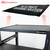 AxcessAbles Computer Cart on Wheels 400LB Capacity, Metal AV Equipment Utility Workstation, with Pullout Keyboard Tray, 2 Locking Caster Wheels. Projectors, Monitors, Printers Schools, Offices, Homes