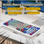 Aula F99 Mechanical Gaming Keyboard, Wireless Creamy Keyboard Hot Swappable Custom Keyboards Rechargeable, Tri-Mode BT5.0/2.4GHz/USB-C, Pre-lubed Linear Switches, RGB Backlit, Gasket Structure