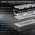 Redragon K724 PRO Wireless Gasket Gaming Keyboard w/Hype Screen & Knob, 81-Key Mechanical Keyboard, Easy-Control 1.14’’ TFT Info Display, 5-Layer Noise Dampening, Custom Linear Switch