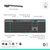 Logitech Signature Slim Solar+ Wireless Bluetooth Keyboard K980, Solar and Artificial Light Powered, Up to 10 Years Battery Life, Customizable Keys - Graphite