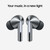 Samsung Galaxy Buds 3 Pro AI True Wireless Bluetooth Earbuds, Noise Cancelling, Sound Optimization, Redesigned Comfort Fit, Silver [US Version, Amazon Exclusive, 2Yr Warranty]