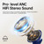 xinwld Adaptive Hybrid Active Noise Canceling 2026 Wireless Earbuds, 6 Mics ENC Clear Call Ear Buds, Hi-Res Audio Deep Bass Bluetooth 5.4 Headphones, 40H Playtime, Wireless Charging, LED, USB-C, Blue