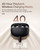 SHOKZ OpenDots ONE-Open-Ear Headphones, Clip-On Earbuds-Wireless Bluetooth Earbuds with Microphone-Secure, Lightweight, Comfort-Premium Dolby Audio-Water Resistant-Fast Charging-Up to 40 hrs Playtime