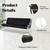 Kinsuite 3-Seat Office Reception Waiting Room Chairs - Guest & Reception Chairs for Salon Barber Bench Airport Bank Hall Visitor Guest Black PU Leather Office Sofa, Black