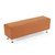 OmySalon Waiting Room Bench Seating Faux Leather, 53.9’’ Office Guest Chair Reception Chair, Lobby Furniture for Conference Room Beauty Salon Barbershop Small Space