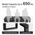 Furmax Waiting Room Chairs Faux Leather Office Guest Chair, 59.6 Inches Conference Room Chairs 3 Seats Upholstered Reception Bench, Lobby Furniture for Salon and Shop, Black