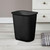 Sterilite 3 Gallon Rectangular Wastebasket Small Home Kitchen or Bathroom Trash Bin, Accommodates 4 Gallon Trash Liner, 8 Pack, Black