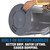 Magnum Gray 44 Gallon Trash Can Set (Trash Can, Quiet Dolly, and Reinforced Lid), Construction Grade, Jobsite Ready for Handling and Rolling Garbage CMTC-CLD0-44G05 (5 Set)