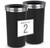 Simpli-Magic 16 Gallon (60L) Open Top Trash Can – Round Commercial Trash Can – Smudge-Resistant, Easy to Clean, Non-Skid Base, Stainless Steel (2 Pack)