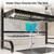 3 Tier Extra Large Stainless Steel Expandable Over The Sink Dish Drainer Drying Rack