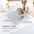 Home Dish Drying Rack – Modern White Dish Rack for Kitchen Counter