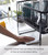 Home Tower Two-Tier Adjustable Dish Drainer Rack