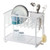YAMAZAKI Home Tower Two-Tier Adjustable Dish Drainer Rack